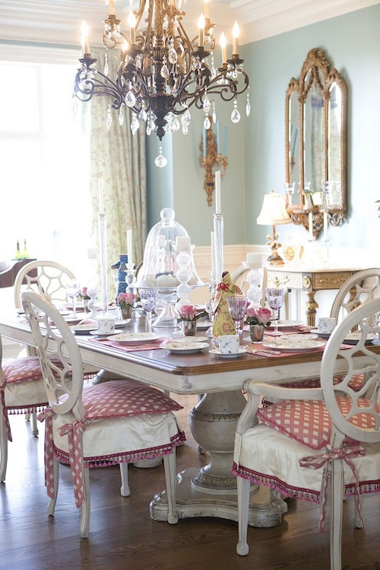 73+ Awesome Vintage French Country Dining Room Design Ideas - Page 48 of 75