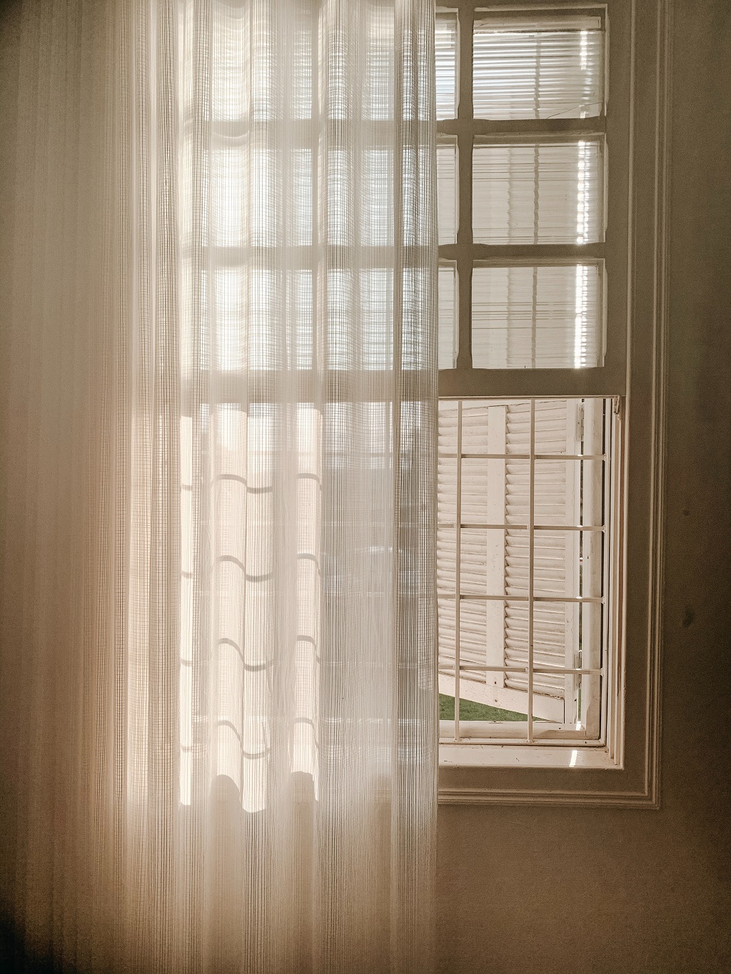 How To Make Sheer Curtain More Private