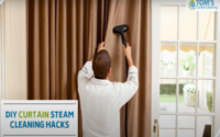 How to iron curtains ? using a steam setting iron