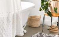 How to choose bathroom rug color