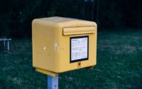 Painting mailbox post