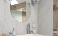 Where to place soap dispenser on sink