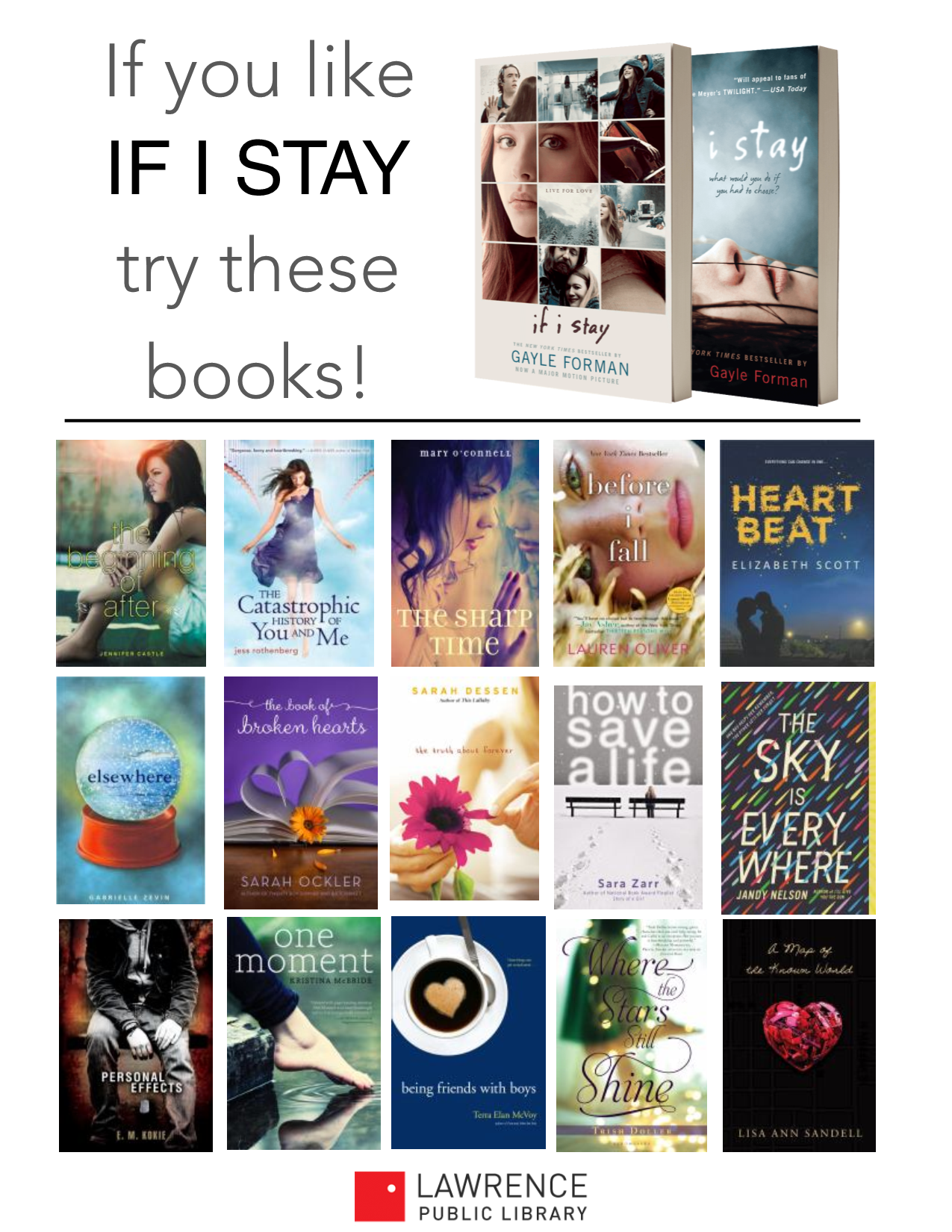 15 Young Adult Novels for Fans of IF I STAY by Gayle Forman wrapped