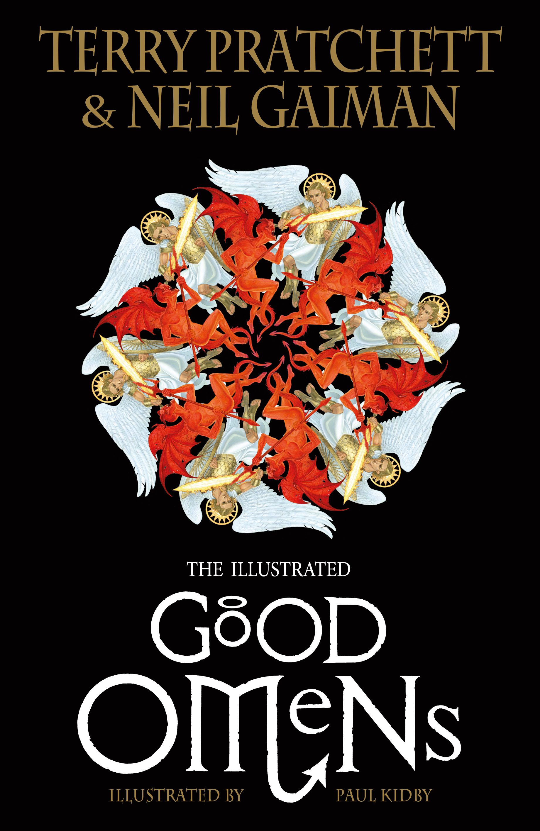 The Illustrated Good Omens by Terry Pratchett Books Hachette Australia