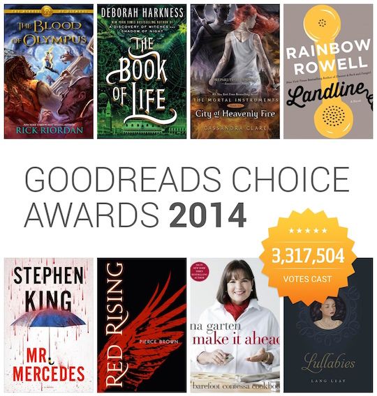 Goodreads Awards 2014 readers have chosen best books of the year
