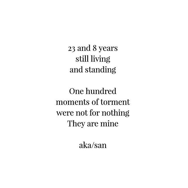 AkaSan Poetry & Quotes on Twitter "23 and 8 > > authorsofinstagram